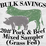 20# Pork & Grass-Fed Beef Sampler