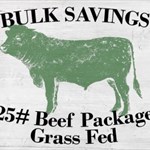 25# Grass-Fed Beef Pkg.